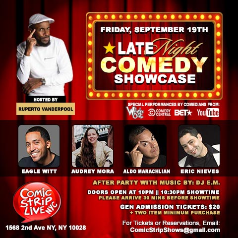 LATE NIGHT COMEDY SHOWCASE - LowerDeckProductions.com