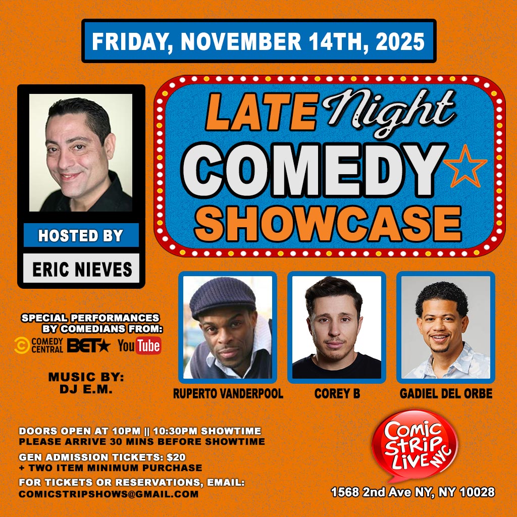 LATE NIGHT COMEDY SHOWCASE - LowerDeckProductions.com